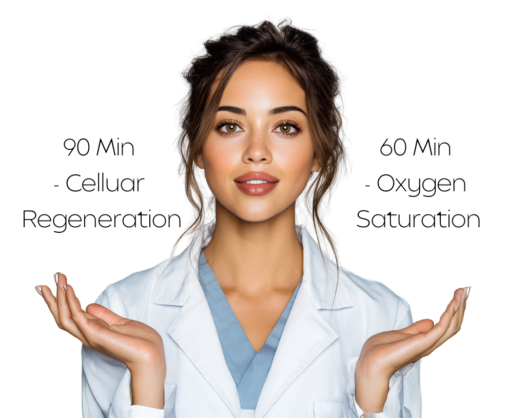 60 minutes versus 90 minute HBOT treatements